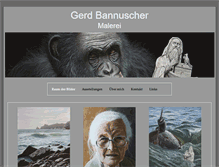 Tablet Screenshot of bannuscher-arts.de